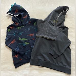 Dinosaur Prints S Hoodies.